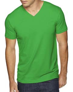 Next Level 6440 Men&#39;s Premium Fitted Sueded V-Neck Tee