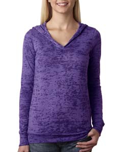 Next Level 6521 Ladies&#39; Burnout Hoodie