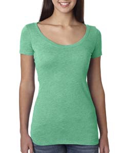 Next Level 6730 Ladies&#39; Triblend Scoop Tee