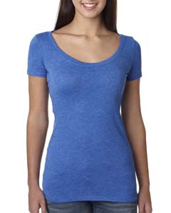 Next Level 6730 Ladies&#39; Triblend Scoop Tee