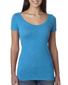 Next Level 6730 Ladies&#39; Triblend Scoop Tee