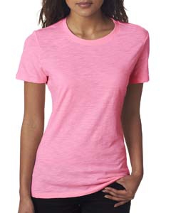 Next Level 6810 Ladies&#39; Slub Crew Tee