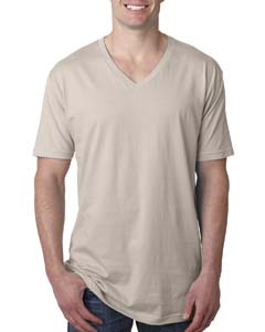 Next Level N3200 Men&#39;s Premium Fitted Short-Sleeve V-Neck Tee