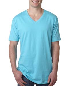 Next Level N3200 Men&#39;s Premium Fitted Short-Sleeve V-Neck Tee