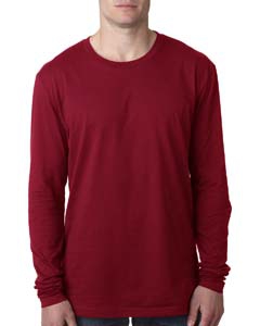 Next Level N3601 Men&#39;s Premium Fitted Long-Sleeve Crew Tee