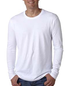 Next Level N3601 Men&#39;s Premium Fitted Long-Sleeve Crew Tee