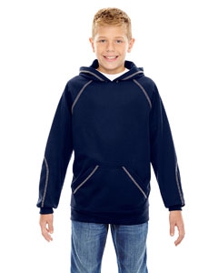 North End 68164 Youth Pivot Performance Fleece Hoodie