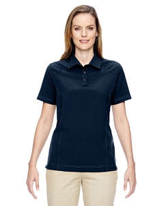 North End 75120 Ladies&#39; Excursion Crosscheck Woven Polo