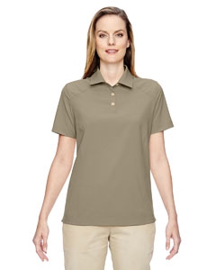 North End 75120 Ladies&#39; Excursion Crosscheck Woven Polo