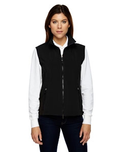 North End 78050 Ladies&#39; Three-Layer Light Bonded Performance Soft Shell Vest