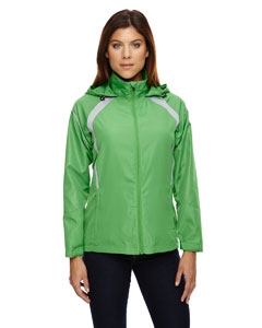 North End 78168 Ladies&#39; Sirius Lightweight Jacket with Embossed Print