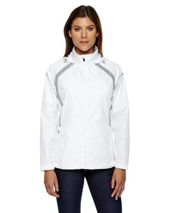 North End 78168 Ladies&#39; Sirius Lightweight Jacket with Embossed Print