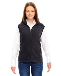 North End 78173 Ladies&#39; Voyage Fleece Vest