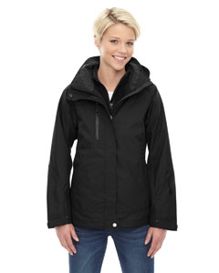 North End 78178 Ladies&#39; Caprice 3-in-1 Jacket with Soft Shell Liner