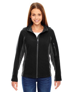 North End 78198 Ladies&#39; Generate Textured Fleece Jacket