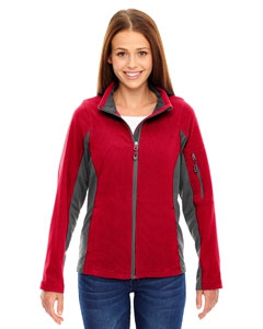 North End 78198 Ladies&#39; Generate Textured Fleece Jacket