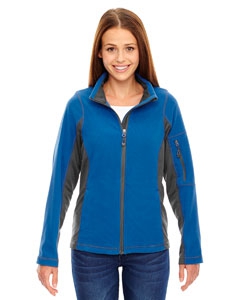 North End 78198 Ladies&#39; Generate Textured Fleece Jacket