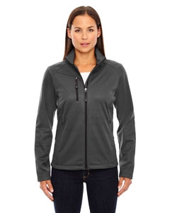 North End 78213 Ladies&#39; Trace Printed Fleece Jacket