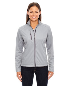 North End 78213 Ladies&#39; Trace Printed Fleece Jacket