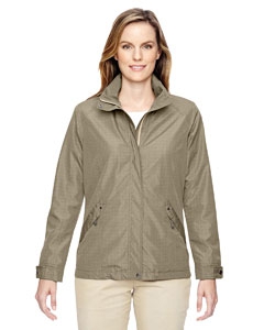 North End 78216 Ladies&#39; Excursion Transcon Lightweight Jacket with Pattern