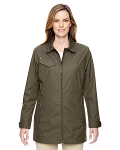 North End 78218 Ladies&#39; Excursion Ambassador Lightweight Jacket with Fold Down Collar