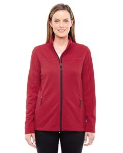 North End 78229 Ladies&#39; Torrent Interactive Textured Performance Fleece Jacket