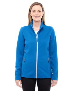 North End 78229 Ladies&#39; Torrent Interactive Textured Performance Fleece Jacket