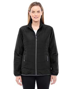 North End 78231 Ladies&#39; Resolve Interactive Insulated Packable Jacket