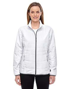 North End 78231 Ladies&#39; Resolve Interactive Insulated Packable Jacket