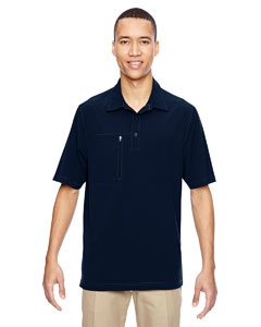 North End 85120 Men&#39;s Excursion Crosscheck Performance Woven Polo