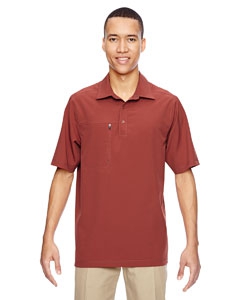 North End 85120 Men&#39;s Excursion Crosscheck Performance Woven Polo