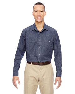 North End 87045 Men&#39;s Excursion Utility Two-Tone Performance Shirt