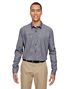 North End 87046 Men&#39;s Excursion F.B.C. Textured Performance Shirt