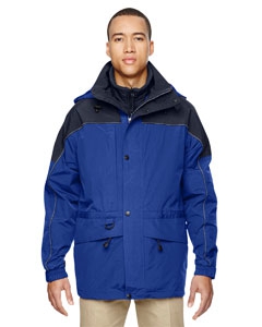 North End 88006 Men&#39;s 3-in-1 Two-Tone Parka