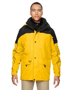 North End 88006 Men&#39;s 3-in-1 Two-Tone Parka