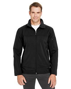 North End 88099 Men&#39;s Three-Layer Fleece Bonded Performance Soft Shell Jacket