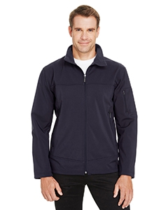 North End 88099 Men&#39;s Three-Layer Fleece Bonded Performance Soft Shell Jacket