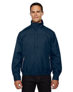 North End 88103 Men&#39;s Bomber Micro Twill Jacket