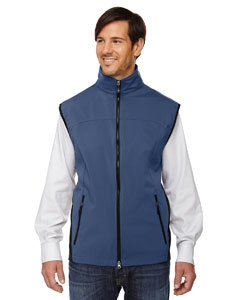 North End 88127 Men&#39;s Three-Layer Light Bonded Performance Soft Shell Vest