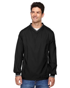 North End 88132 Men&#39;s V-Neck Unlined Wind Shirt