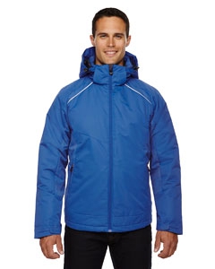 North End 88197 Men&#39;s Linear Insulated Jacket with Print