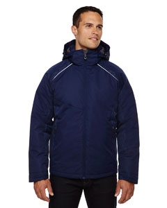 North End 88197 Men&#39;s Linear Insulated Jacket with Print