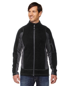 North End 88198 Men&#39;s Generate Textured Fleece Jacket