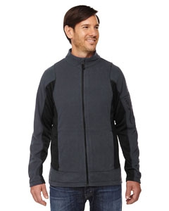 North End 88198 Men&#39;s Generate Textured Fleece Jacket