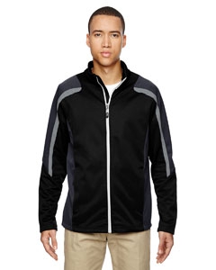 North End 88201 Men&#39;s Strike Colorblock Fleece Jacket