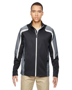 North End 88201 Men&#39;s Strike Colorblock Fleece Jacket