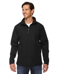 North End 88212 Men&#39;s Forecast Three-Layer Light Bonded Travel Soft Shell Jacket