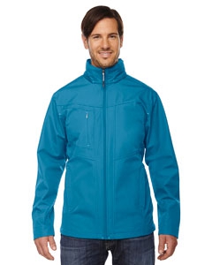 North End 88212 Men&#39;s Forecast Three-Layer Light Bonded Travel Soft Shell Jacket