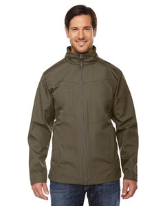 North End 88212 Men&#39;s Forecast Three-Layer Light Bonded Travel Soft Shell Jacket