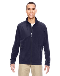 North End 88215 Men&#39;s Excursion Trail Fabric-Block Fleece Jacket